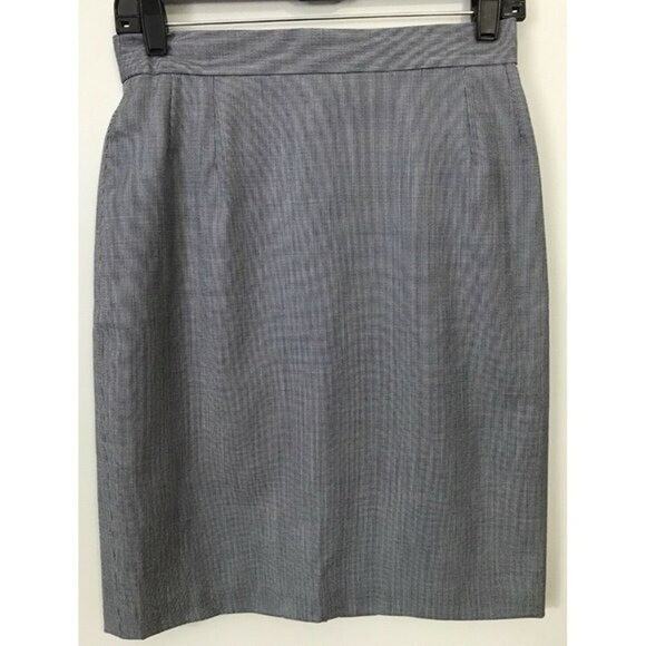 Escada Margaretha Ley Wool Pencil Skirt Size 38 US Quiet Luxury Office Designer - Picture 1 of 7